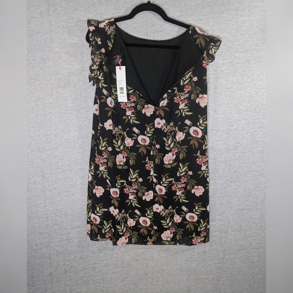 👯♀️Host Pick⚡️TahariFloral RuffleTrimDress - Picture 6 of 8